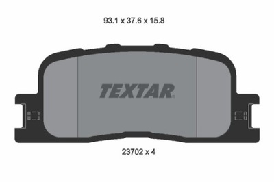 TRINKELĖS STABDŽIŲ TOYOTA GAL. CAMRY 01- 2370201 