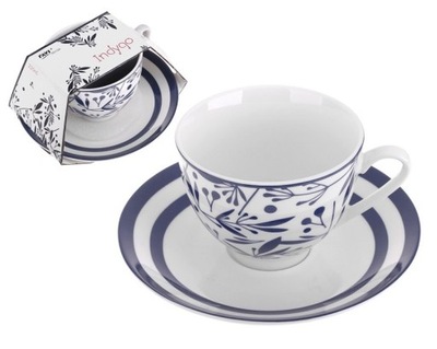 Filiżanka z porcelany Indygo 220 ml Ravi 4595