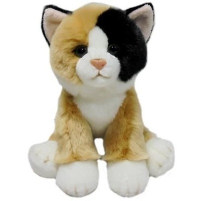 Maskotka pluszowy kotek pluszak kot Calico stojący 30cm