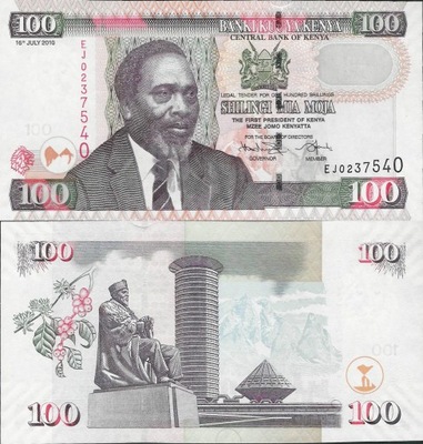 Kenia 2010 - 100 shillings - Pick 48 UNC