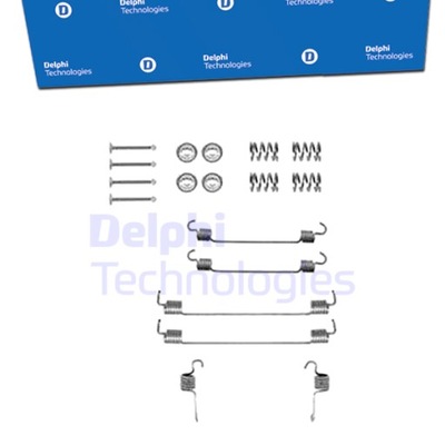 Delphi ly1268 набір додаткових, гальмівні колодки гальмівні фото №1