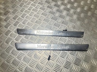 Накладки порогові led mercedes w177 kpl фото №1