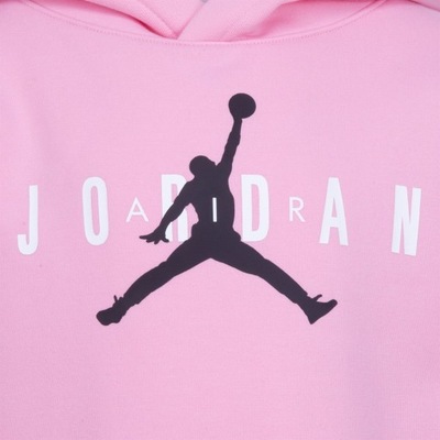 Bluza różowa z kapturem Jordan 163 cm