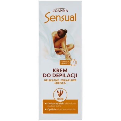 Sensual Krem do depilacji Mleczko Owsiane 100g