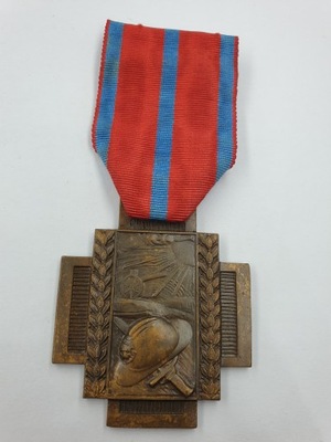 Belgia Krzyż Ogniowy 1914-1918 Croix de Feu