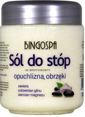 BINGOSPA Sól do stóp OPUCHLIZNA OBRZĘKI