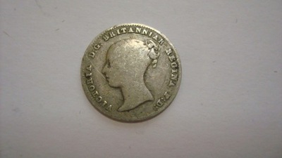 Moneta Wiktoria 3 pensy 1843