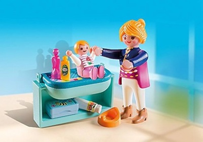 Playmobil 5368 mama z maleństwem na przewijaku