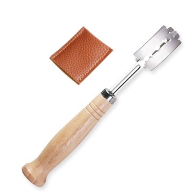 Drewniana rękojeść zakrzywiony nóż do pieczenia
