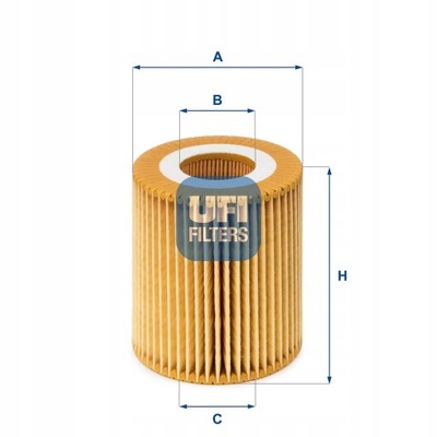 UFI 25.028.00 FILTRAS ALYVOS 