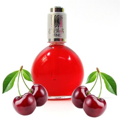 Oliwka do Skórek i Paznokci 75ml duża kula zapachowa CHERRY WINE wiśnia