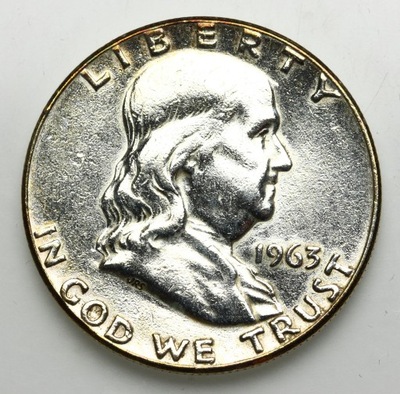 USA 1/2 dolara 1963