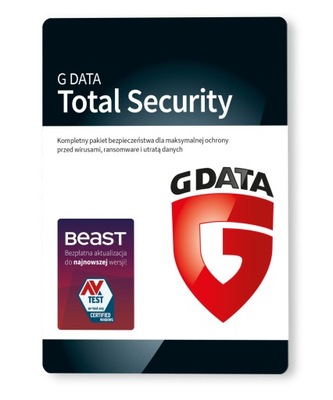 G Data Total Security 2 st. / 12 miesięcy ESD