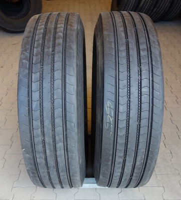 2X 315/80R22.5 ШИНЫ CIĘŻAROWE Б/У FIRESTONE FS422 PLUS 11MM N43