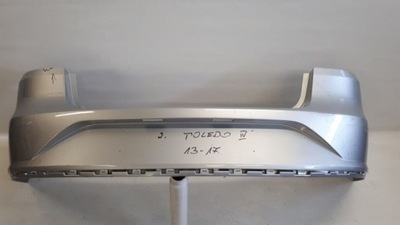 Seat toledo 2013 бампер задняя фото №1