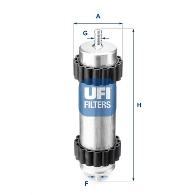 UFI 31.946.00 FILTRO COMBUSTIBLES  