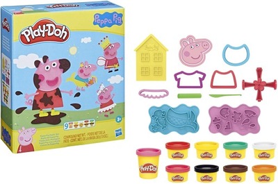 HASBRO PLAY-DOH CIASTOLINA ŚWINKA PEPPA ZESTAW