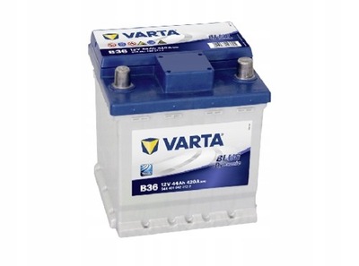 Акумулятор varta 44ah 420a l- blue dynamic фото №1
