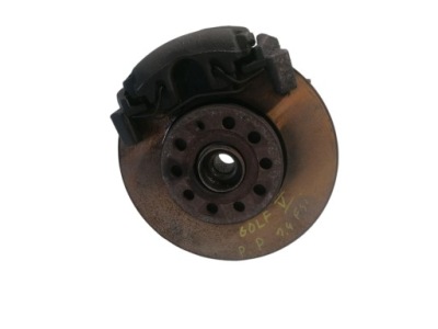 Ступица поворотный кулак суппорт правый перед vw golf v 1.4 fsi 03-09 1 фото №1