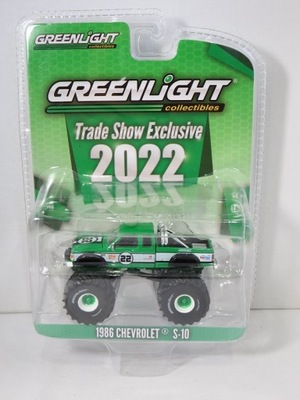 Greenlight 1:64 Chevrolet S-10 86 Monster Show 22
