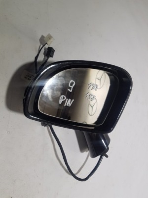 Зеркало левая mercedes slk sc r172 w172 c197 197 9 pin фото №1