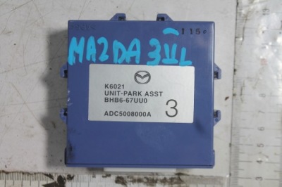 Модуль pdc bhb6-67uu0 mazda 3 ii bl 08-13 фото №1