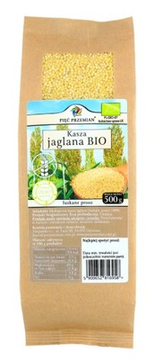 PIĘĆ PRZEMIAN KASZA JAGLANA BEZGLUTENOWA BIO 500g