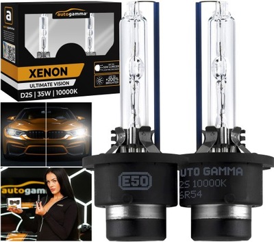 LUCES XENÓN XENON D2S 35W 10000K DIRECCIÓN ULTIMATE VISION JUEGO  