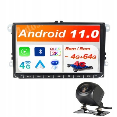 RADIO GPS ANDROID 10 VW TRANSPORTER T5 RESTYLING 2009-  