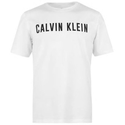 Calvin Klein Logo koszulka męska biała XL