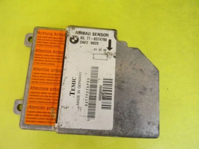 Модуль датчик подушка безпеки bmw e36 8362119 nr1514 фото №1