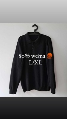 Sweter Vunic 80% wełna L/XL