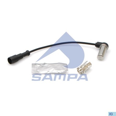 [8680281762518] SENSOR ABS DAF ANGULAR L-230MM  