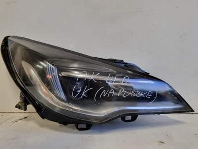 Opel astra k лампа правая na запчасти uk led фото №1