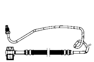 CABLE DE FRENADO T AUDI A3 96-03 L LPR  