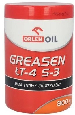 ORLEN GREASEN ŁT-4 S3 SMAR LITOWY 800G