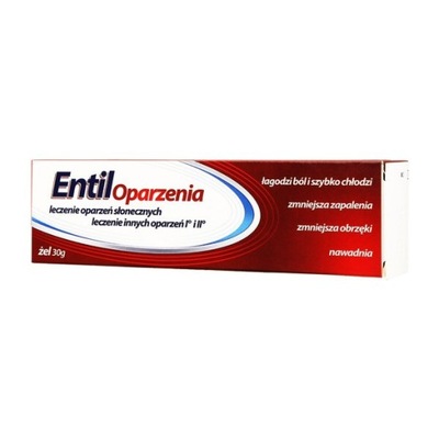 Entil, żel na oparzenia, 30 g