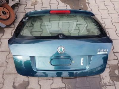 Skoda fabia 2 ii 07-14 kombi крышка багажника багажника задняя lf6n фото №1