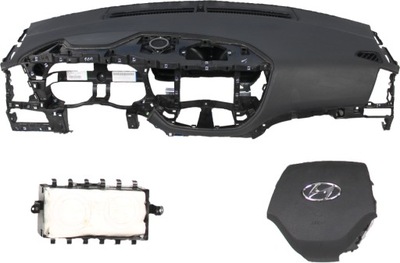 Панель приладів консоль подушка безпеки ремені hyundai tucson фото №1