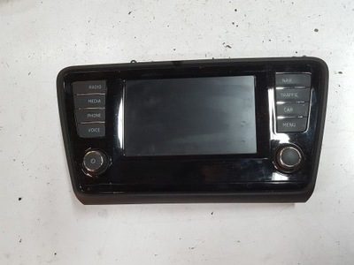 SKODA OCTAVIA 3 3 13-16R MONITOR RADIO NAVEGACION 5E0919605J  