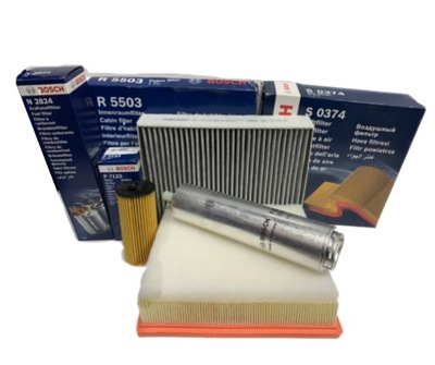 Набір фільтрів bosch bmw f20 f21 f30 f33 f34 фото №1