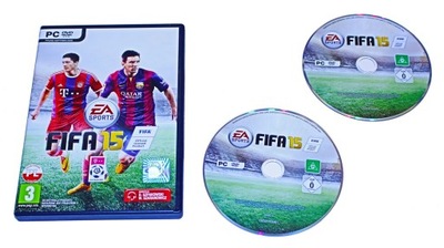 FIFA 15 PREMIEROWE BOX PL PC PUDEŁKO PO GRZE