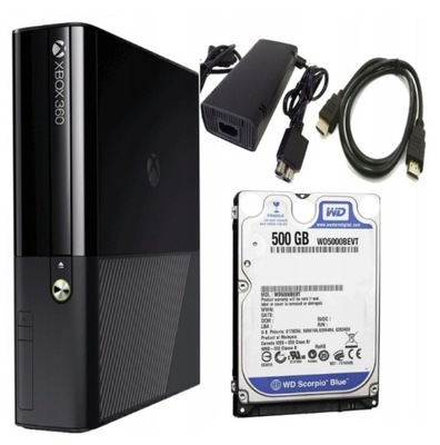 XBOX 360 Slim E Stingray RGH3 500GB NOWY FB17526