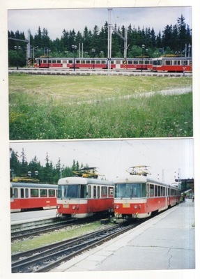 KOLEJ ELEKTRYCZNA - Tatry Szczyrbskie Pleso - Słowacja - 2 szt