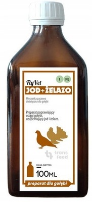 FlyVet FLY VET JOD i ŻELAZO DLA GOŁĘBI 100ml