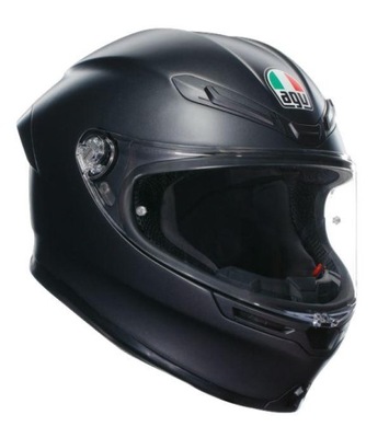 Kask Motocyklowy AGV K6 S Czarny Mat L