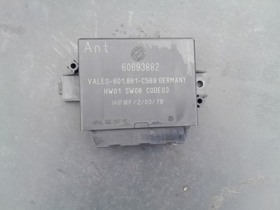 Alfa romeo 159 модуль pdc блок управления парковки 60693882 фото №1