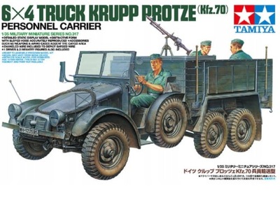 TAMIYA 35317 6x4 Truck Krupp Protze Kfz.70 kfz 70