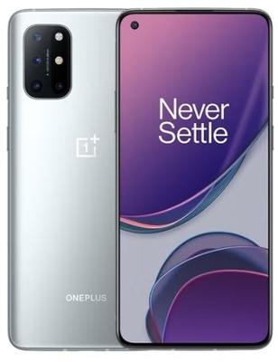 Smartfon OnePlus 8T 12 GB / 256 GB 5G srebrny