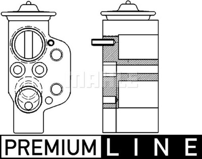 VALVE EXPANSION AIR CONDITIONING BEHR *** PREMIUM MAHLE AVE 115 000P  